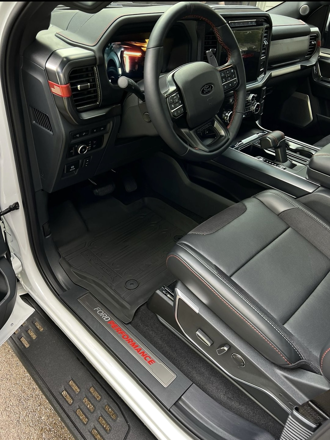 After driver interior detailing
